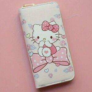 NWOT Sanrio Hello Kitty Pink and White Wallet